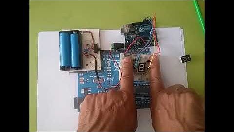 DISPLAY  DE 7 SEGMENTOS - CONTADOR DE 0 A 9