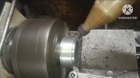 Turning operation on lathe machine #machineshop #latheoperator #lathemachine #engineering