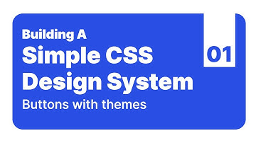 Building Design System using CSS | Buttons