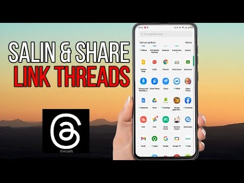 Tutorial Salin & Share Link Threads | TUTORIAL THREADS - YouTube