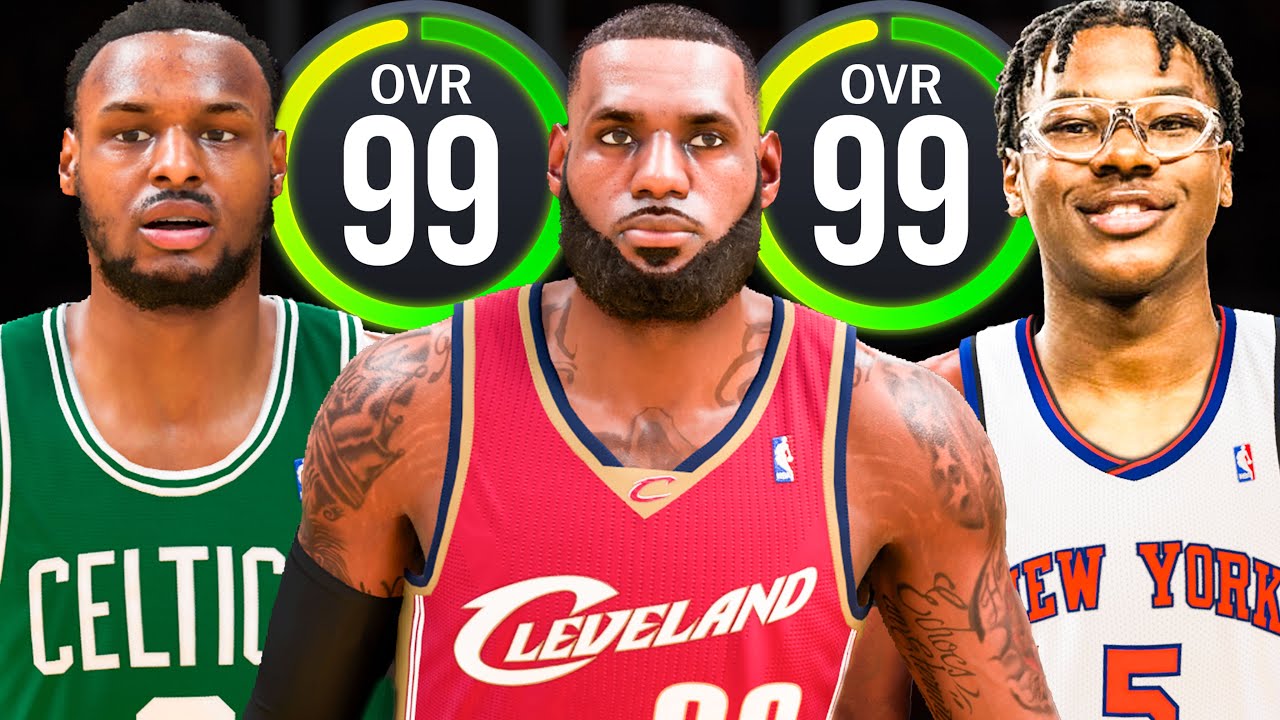 I Put Bronny & Bryce in LeBron's 2003 Draft