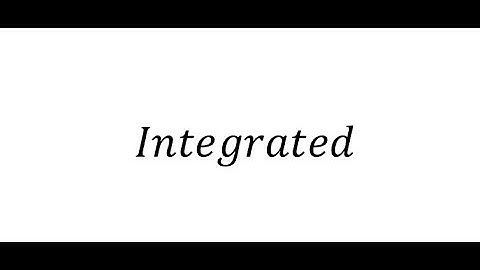 Integrated.  (Taylor Swift - Enchanted parody)