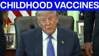 Trump signs executive order on childhood vaccines