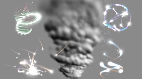 Simple Particle Ribbon v1.02 new effects (Unity 5.2.2)