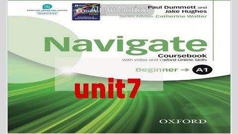 navigate_a1_coursebook_unit_ 7_answer_key  حل الوحدة  السابعة
