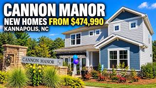 New Homes from $474,990 in Kannapolis, NC | Cannon Manor Home Tour