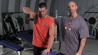 Single Arm DB Upright Row