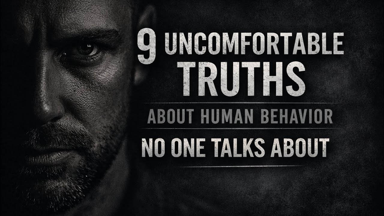 9 UNCOMFORTABLE TRUTHS ABOUT HUMAN BEHAVIOR NO ONE TALKS ABOUT - YouTube