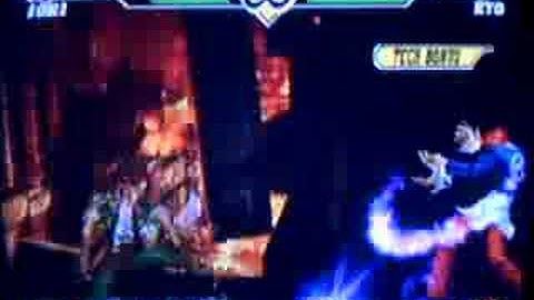 GC【Capcom VS SNK 2 EO】Kyo VS Iori 2