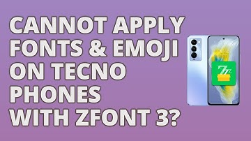 z Font 3 not Working on Instagram and Snapchat on TECNO & Infinix | AUR TechTips