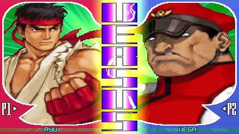 CAPCOM FIGHTING EVOLUTION MAX- RYU & MAI VS. M. BISION  10-27-23