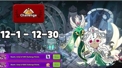 Beast Yeast Challenge Mode 12-1 - 12-30 Clear 800 Point Guide | Cookie Run Kingdom 