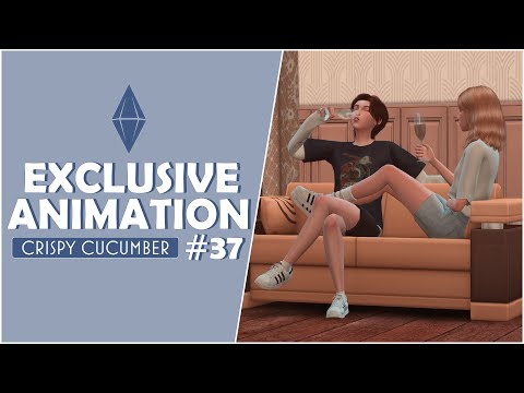 Видео: THE SIMS 4 EXCLUSIVE ANIMATION #37 l CRISPY CUCUMBER