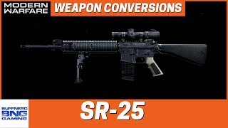 SR-25 Weapon Conversion - Call Of Duty Modern Warfare screenshot 5