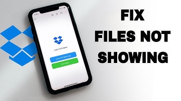How To Fix And Solve Dropbox Files Not Showing | Final Solution