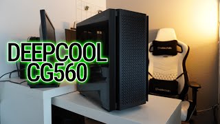 DeepCool CG560 — 4 вентилятора и злой передний фильтр: тест бюджетного корпуса.