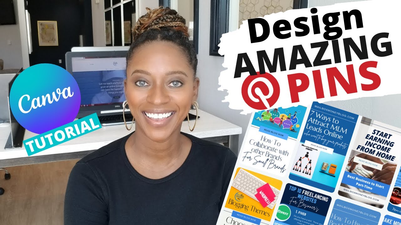 How To Create Pins For Pinterest In Canva Pinterest Pin Design Canva