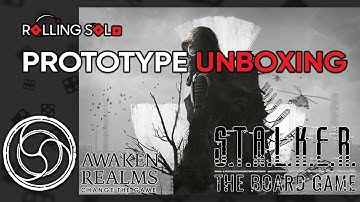 S.T.A.L.K.E.R. The Board Game | Prototype Unboxing