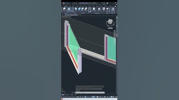 Creating a 3D section with the sectionplane command in Autocad