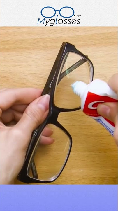 How To Fix The Scratches On Glasses? #shorts