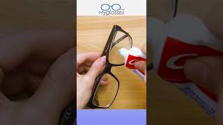 How To Fix The Scratches On Glasses? #shorts