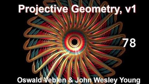 Projective Geometry, v1 by Oswald Veblen, 8.78
