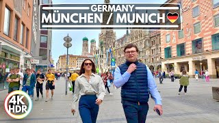 Famous City of Munich in Germany, Wonderful April Day in 2024 - 4K HDR by Japan Potato 7,904 views 1 month ago 32 minutes