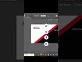 Modern Business Card Design in Photoshop | Graphic Design Short
