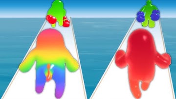 JELLY RUNNER 3D vs JOIN BLOB CLASH 3D - Double Game
