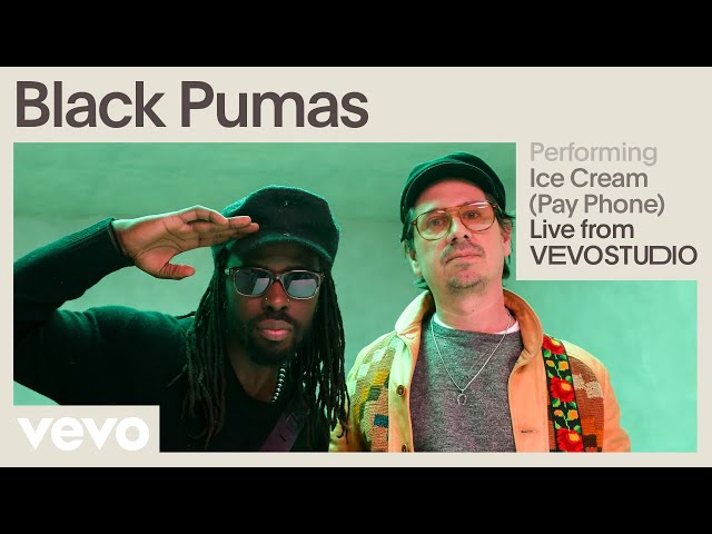 Black Pumas - Ice Cream (Pay Phone) (Live Performance) | Vevo class=