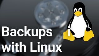 How to make proper backups with Linux! - Tutorial with external hard disk