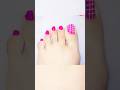 easy nail art for toe💕✨ #naildesigns #nailart #simplenails #youtubeshorts #ytshorts #shorts #viral