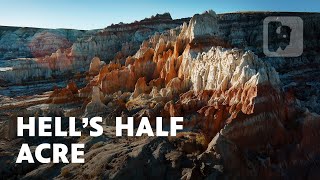 This alien landscape isn't on another planet...it's in Wyoming.