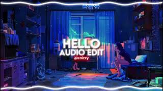hello - adele [edit audio]