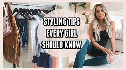 8 BEST STYLING TIPS EVERY GIRL SHOULD KNOW! - Durasi: 12.09. 