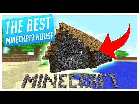 Minecraft Classic house, the roof was a bit tricky to figure out