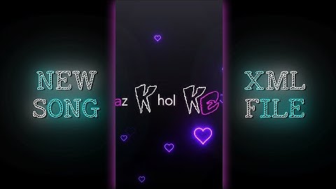 CHALEYA X HEERIYA NEW TREND 🔥|| XML FILE || LINK IN DESCRIPTION || CHECK & SUB ||