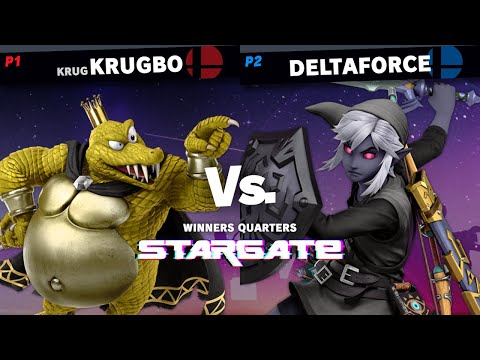 Stargate #11 | Deltaforce (Link) vs Krugbo (King K. Rool) Winners Quarters