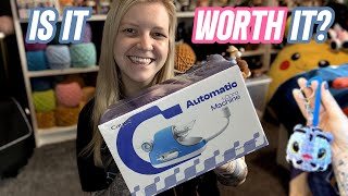 The machine that knits for you! Caydo I-Pro Knitting Machine: my honest thoughts & review 🧶