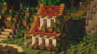 Minecraft: How to Build a Cozy Starter House | Easy Tutorial