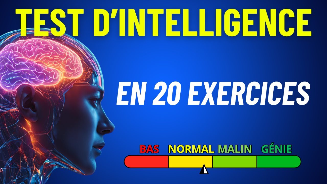 🔍20 QUESTIONS pour MESURER ton QI 🧠 #testdintelligence #testdelogique #quizqi #testdeqi