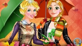 Autumn Fashion Fair - Cinderella Rapunzel Movie Disney Princess dress up games for kids - 4jvideo screenshot 2