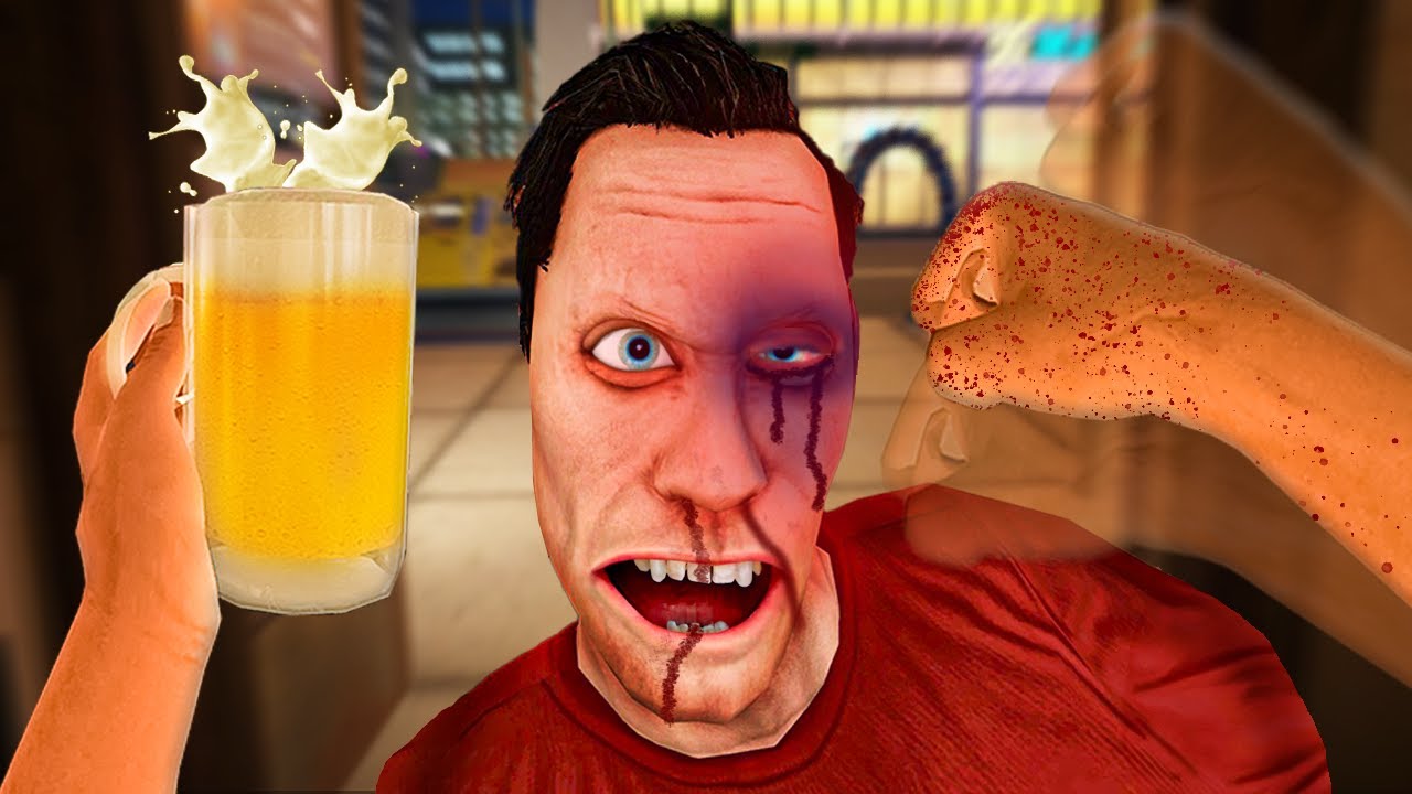 VR Barfight But I'm Actually Drunk IRL... (Drunkn Barfight 2)