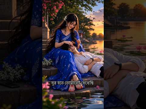 Aami Dur Hote Tomarei Dekhechi | Emotional 2D Love Story #shorts