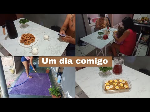 UM POUCO DA MINHA ROTINA DIÁRIA |ALMOÇO RÁPIDO|LAVEI O TAPETE