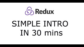 Simple Redux intro in 30 mins