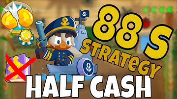 Bloons TD 6 | Firing Range | Hard | Half Cash | Guide | BTD6