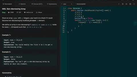 [Greedy]665.Non decreasing Array