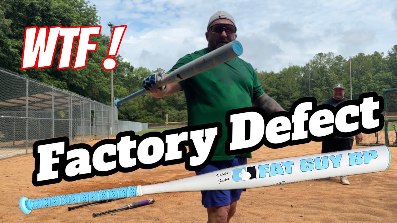 Factory Defect with Fat Guy BP Senior Softball Bat 