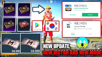 NEW UPDATE! HOW TO UPDATE FROM PLAY STORE?? | PUBG MOBILE KOREA